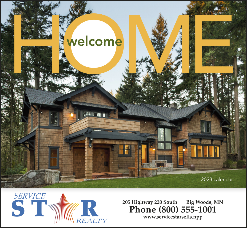 Welcome Home Stapled Calendar Product Image
