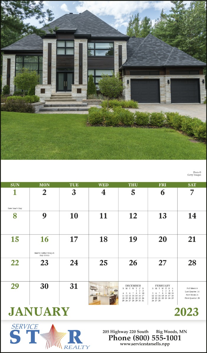 Welcome Home Stapled Calendar Product Image