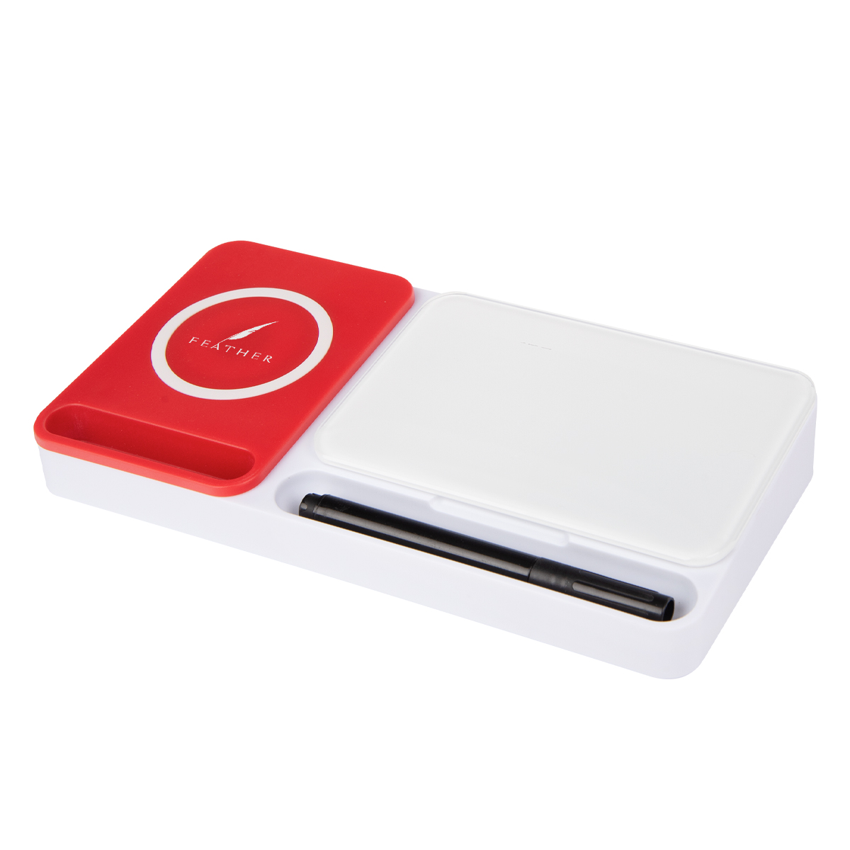 Desk Organizer with Wireless Charger & Dry Erase Board Product Image